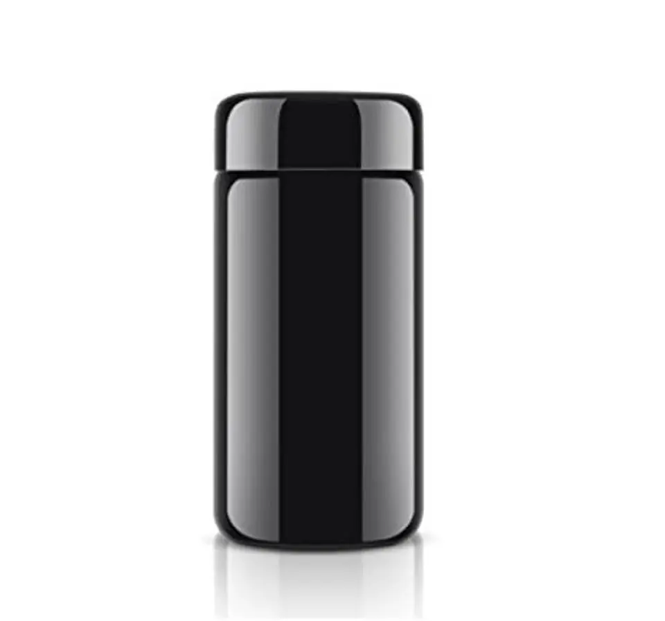CONTENEDOR VIDRIO NEGRO UV CON TAPA BT 100ML 1