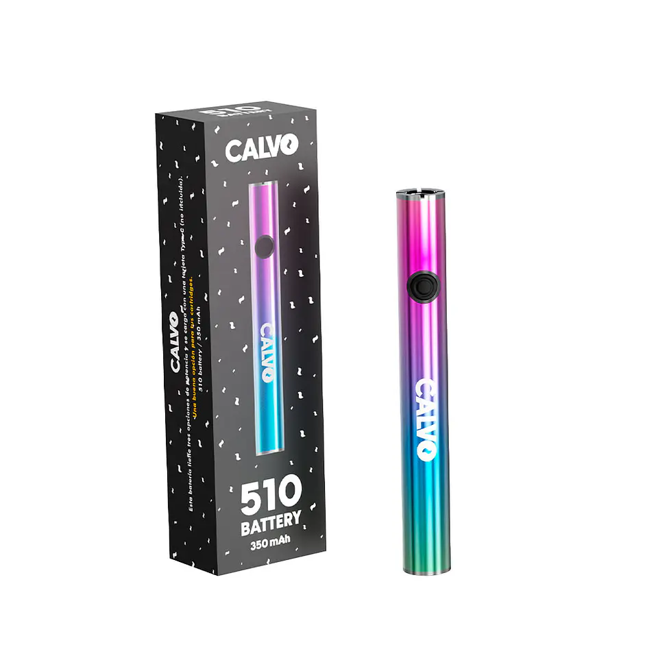 BATERIA CARTRIDGE 510 COSMIC PURPLE - CALVO GLASS 1