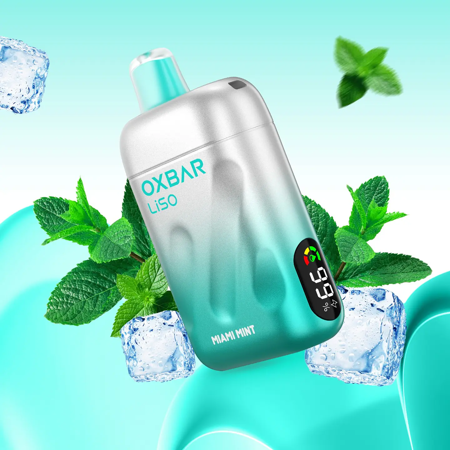 VAPER DESECHABLE MIAMI MINT 28000 PUFFS 5% - OXBAR LISO 1