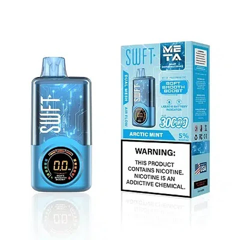 Vaper Desechable Arctic Mint 30.000 puffs Dual Mesh 5% - SWFT