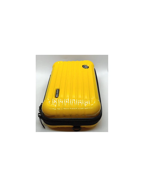 BOLSO PLÁSTICO CON CIERRE -AMARILLO-