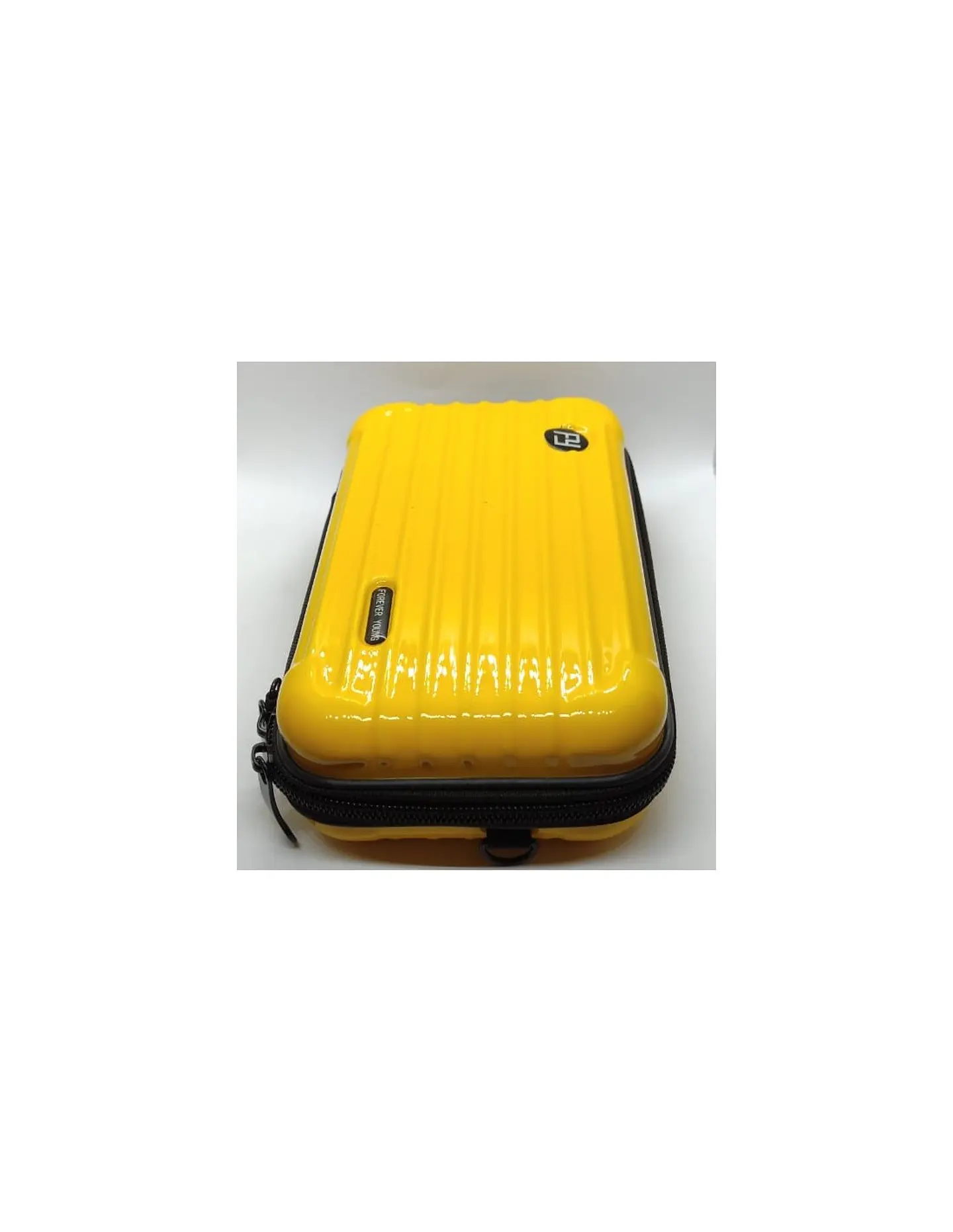 BOLSO PLÁSTICO CON CIERRE -AMARILLO- 1
