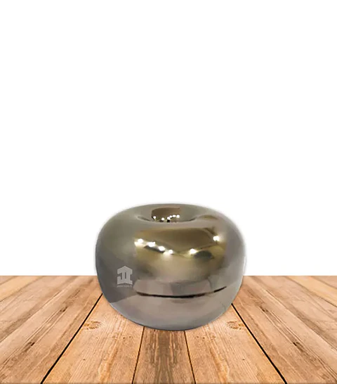 CENICERO MANZANA METAL