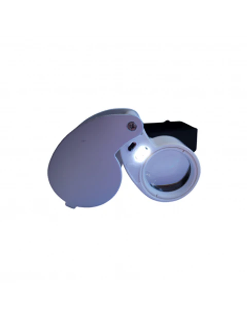 LUPA 30X Y 60X CON LUZ LED BT
