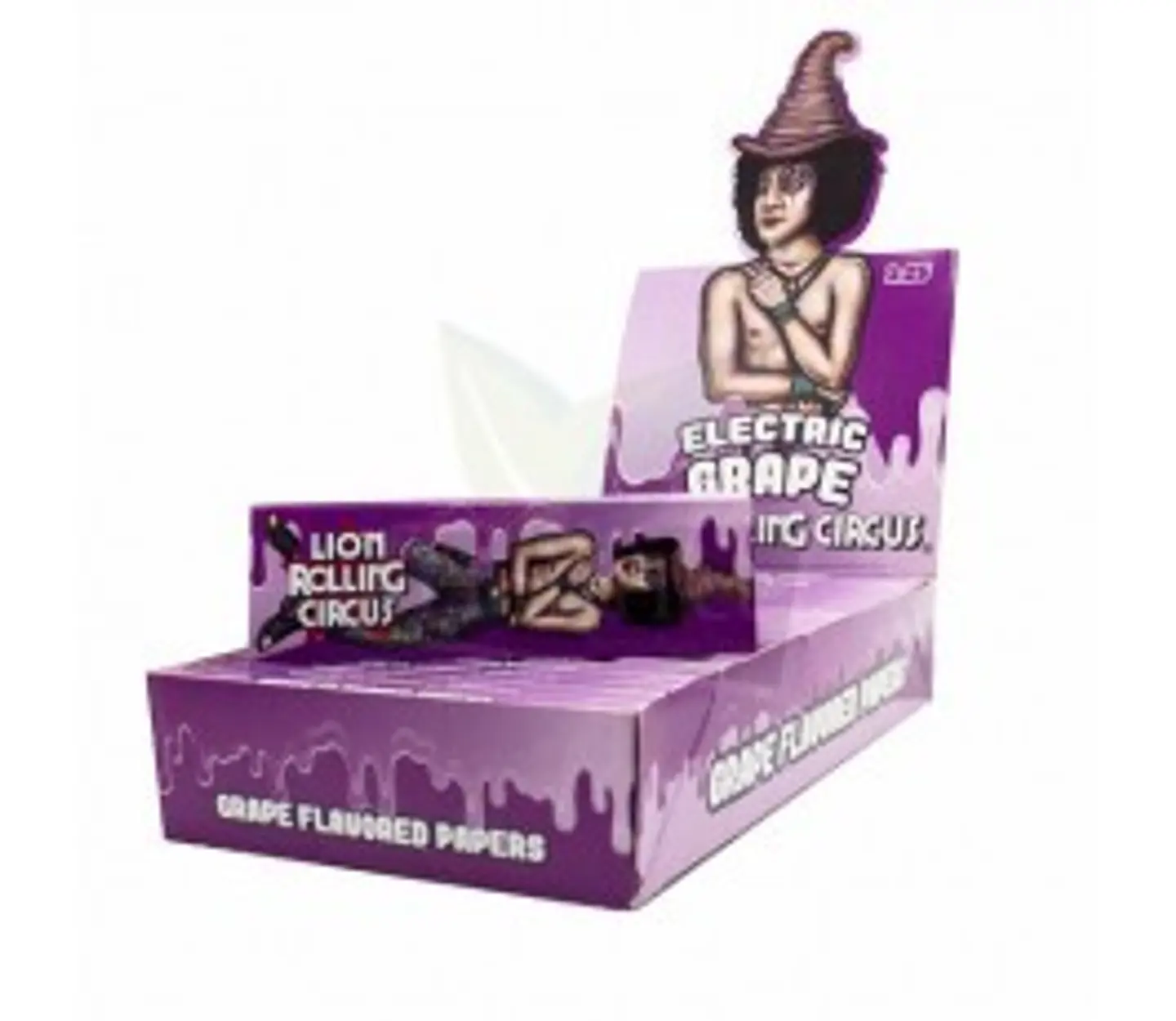 PAPEL FLAVOUR 1 1/4 ELECTRIC GRAPE  LION ROLLING CIRCUS 1