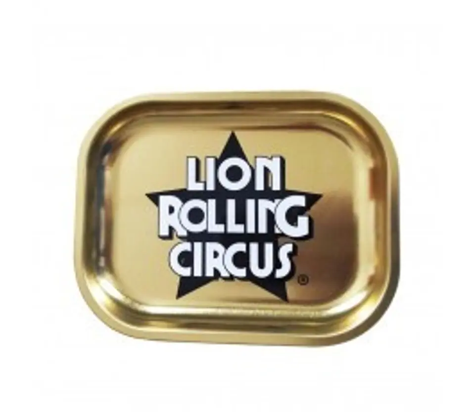 BANDEJA SMALL GOLDEN - LION ROLLING CIRCUS 1