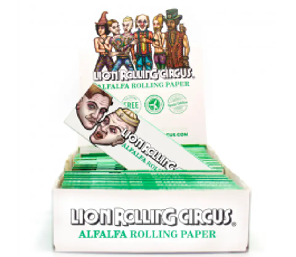 PAPEL ALFALFA 1 1/4 - LION ROLLING CIRCUS 1