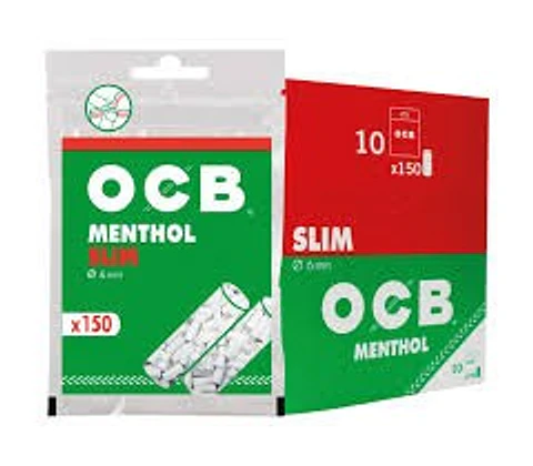 FILTRO MENTHOL SLIM 6MM - OCB