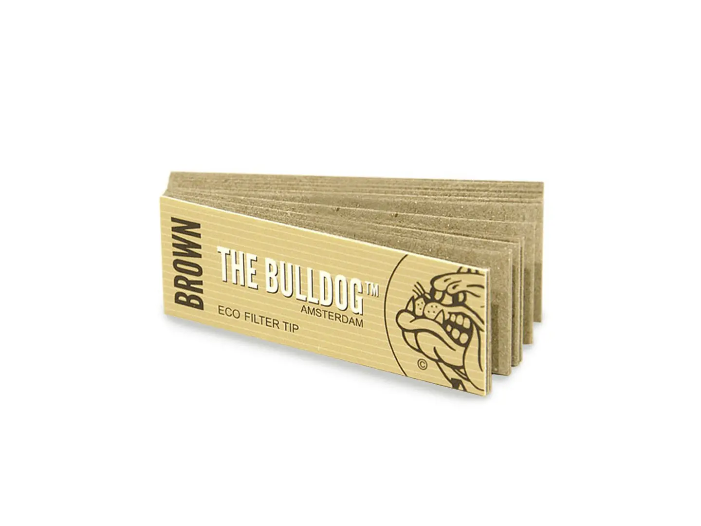BOQUILLAS ECO BROWN THE BULLDOG AMSTERDAM 1