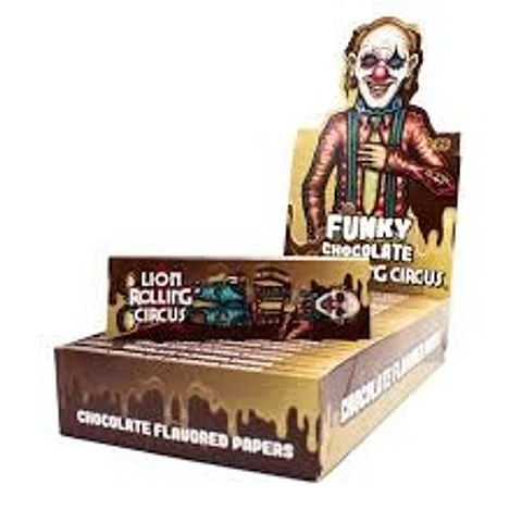 PAPEL FLAVOUR 1 1/4 CHOCOLATE - LION ROLLING CIRCUS