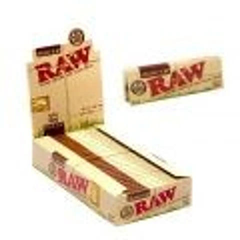 PAPELILLOS RAW CAÑAMO ORGÁNICO 1 1/4