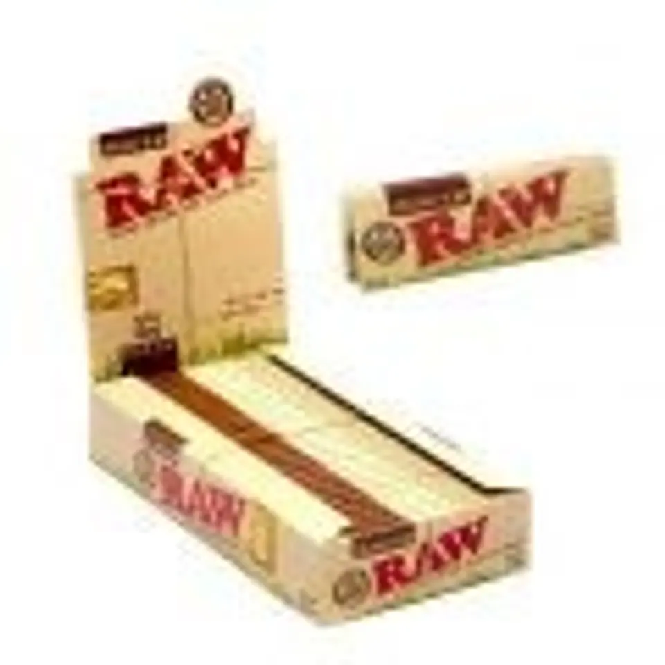 PAPELILLOS RAW CAÑAMO ORGÁNICO 1 1/4 1