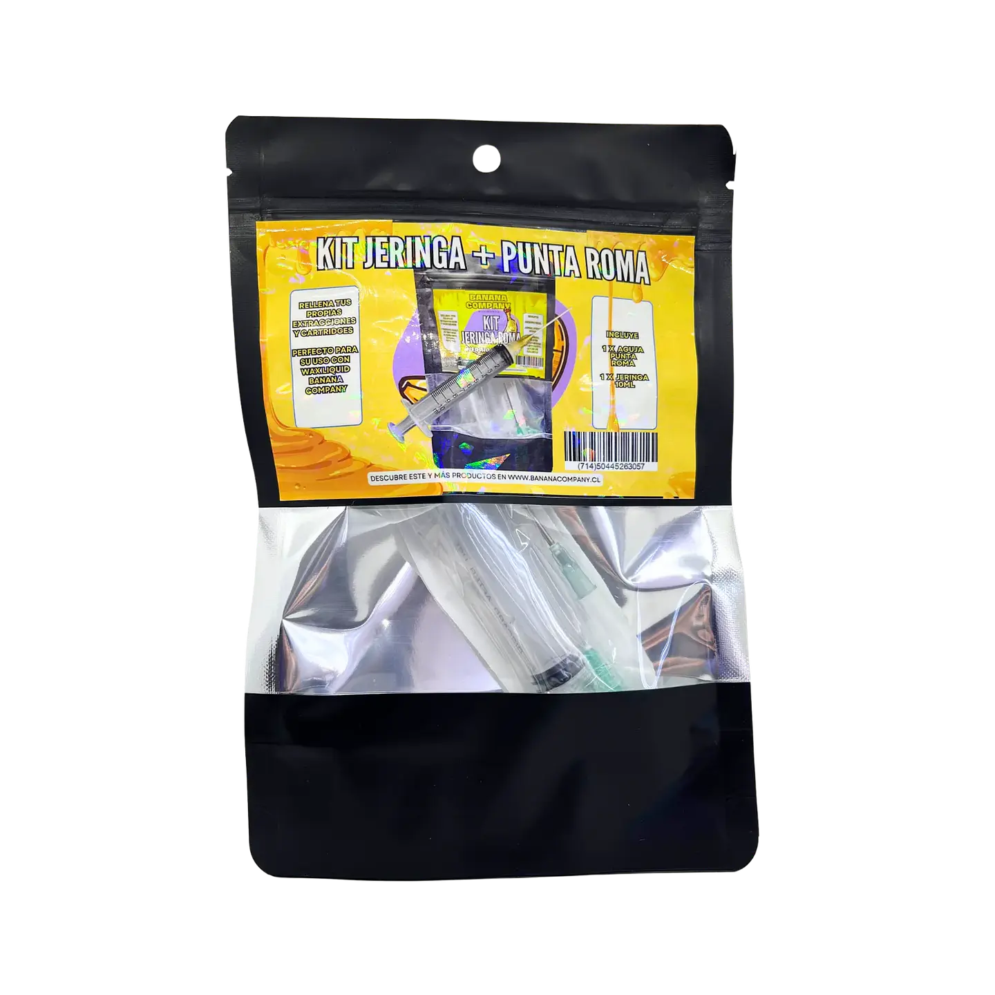 KIT JERINGA DE PUNTA PLANA BANANA COMPANY 1