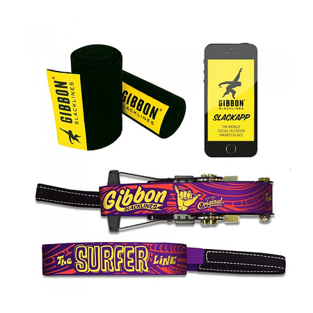 Gibbon Surfer Line Treewear Set 30mt Slackline