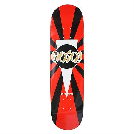 Hosoi Skateboards Rising Sun 8.25"- Red/Black