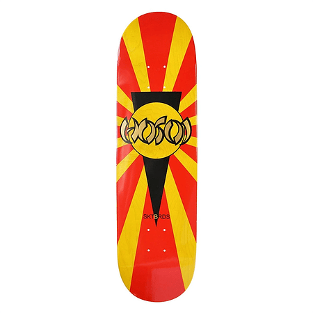 Hosoi Skateboards Rising Sun 8.25"- Red/Yellow