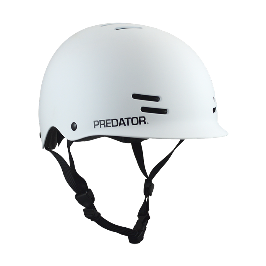 Predator FR7 Matte White Certified Casco