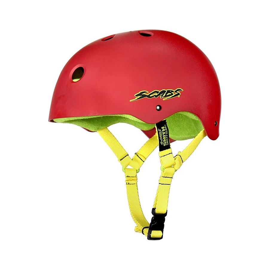 Smith Scabs - Crown Helmet Soft Liner- Red