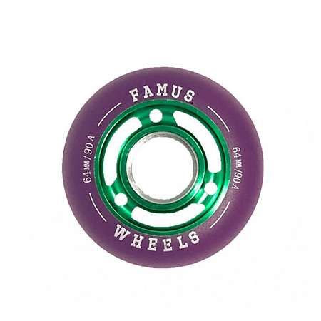 Famus Green Purple 64mm/90A