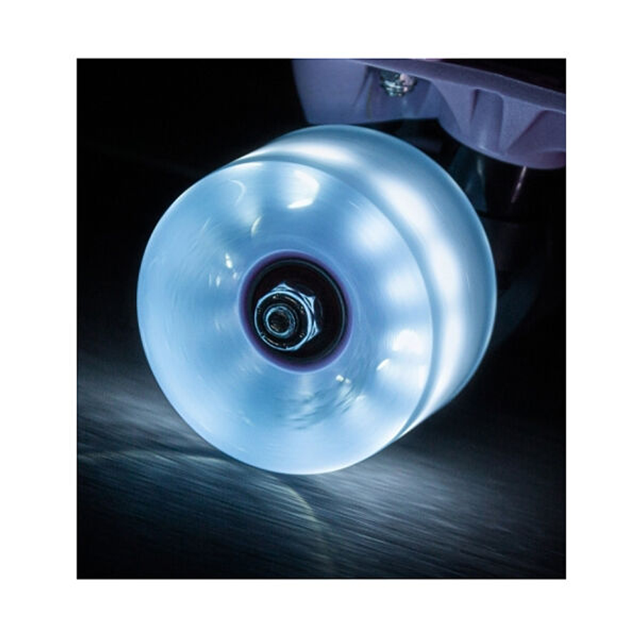 Chaya Ruedas Led Neon Blue 65mm