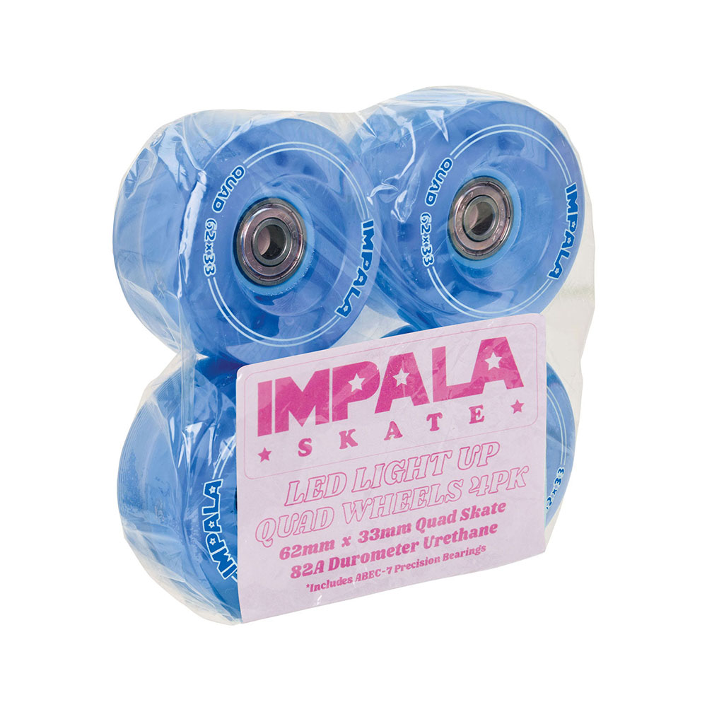 Impala Light Up Blue Ruedas