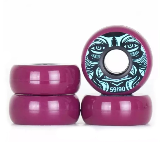 Kaltik Purple Face 59mm/90A Ruedas