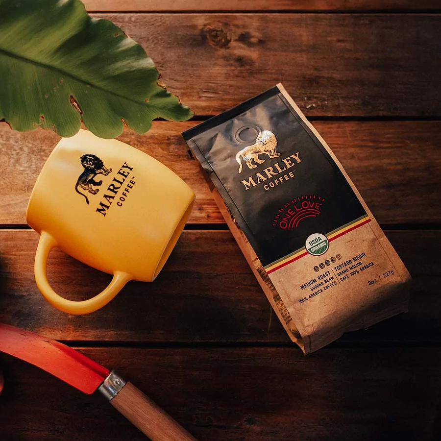 Marley Coffee One Love 227 g Cafe Molido