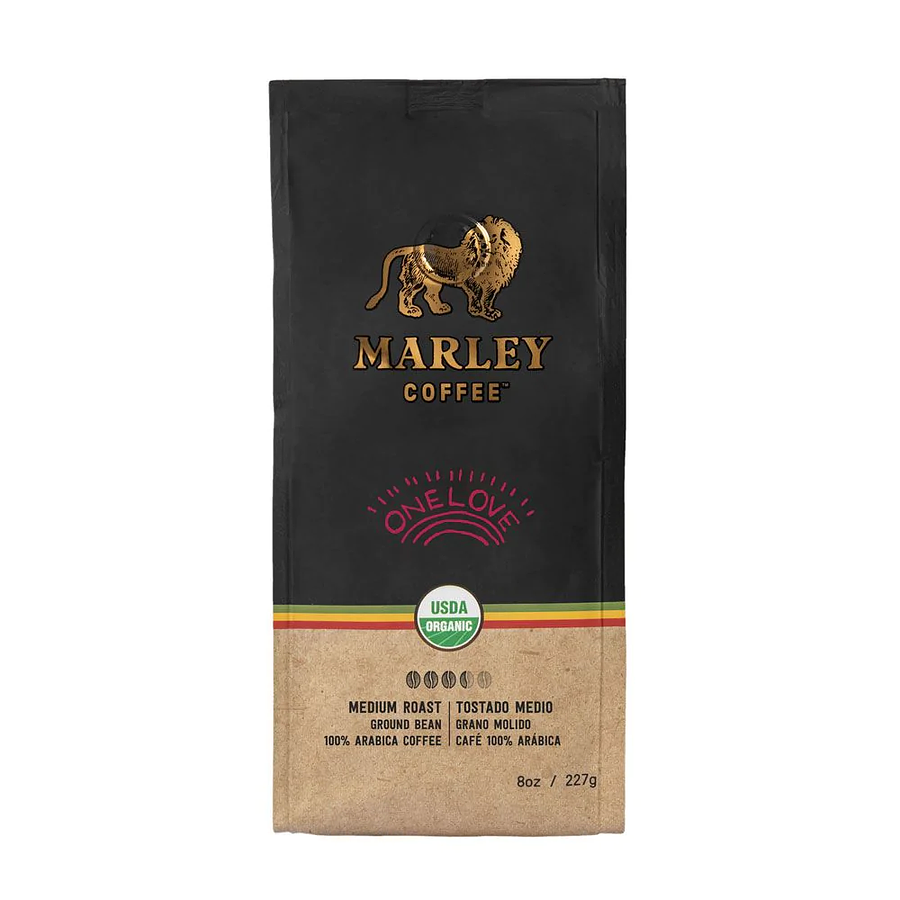 Marley Coffee One Love 227 g Cafe Molido