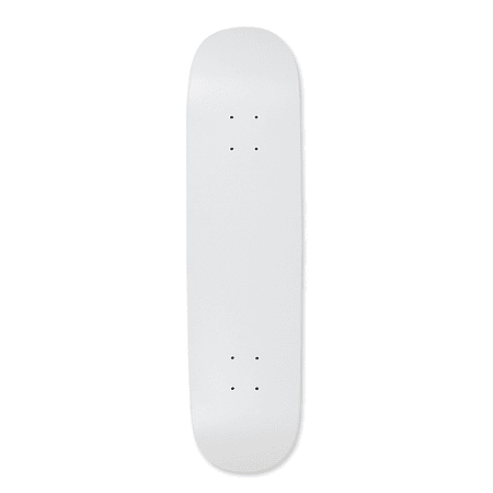 Moose Deck Blank Dipped White 7.0"