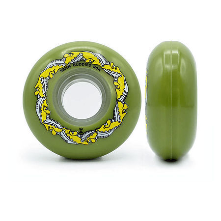 Mushroom Blading Buddies 58mm 90A Ruedas Agresivo