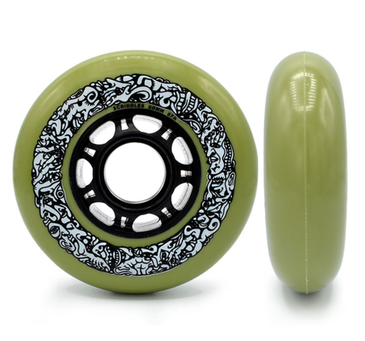 Mushroom Blading Scribbles 80mm 87a Ruedas