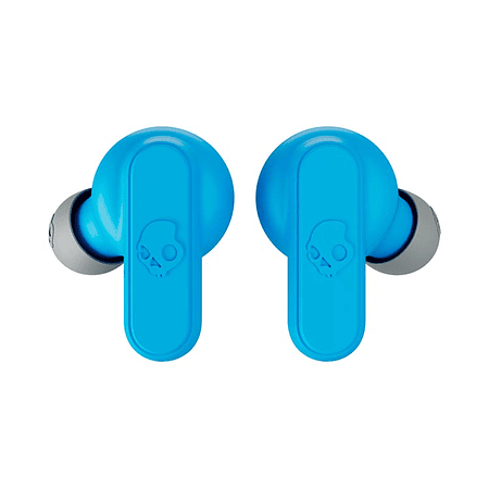 Skullcandy Dime True Blue Grey Wireless In-Ear Audífonos