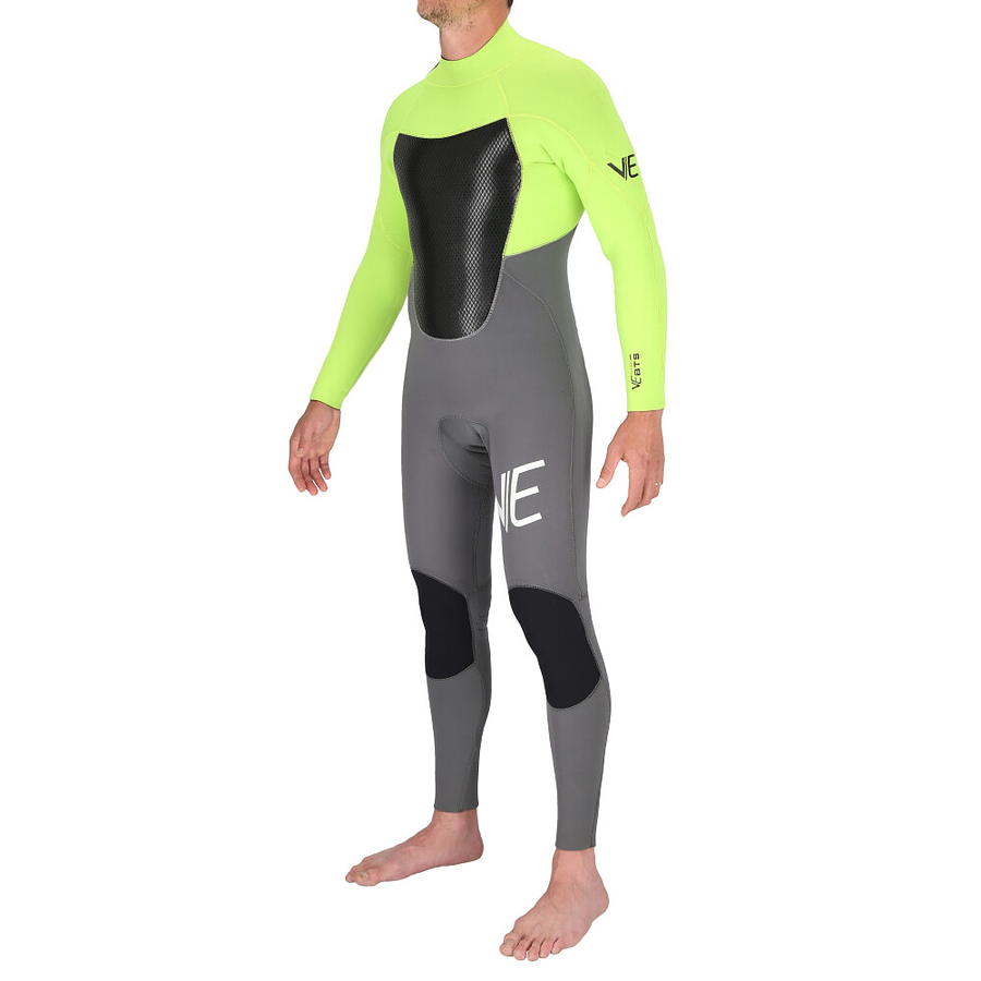 Ve Wetsuits BTS Back Zip 4/3 Green/Grey