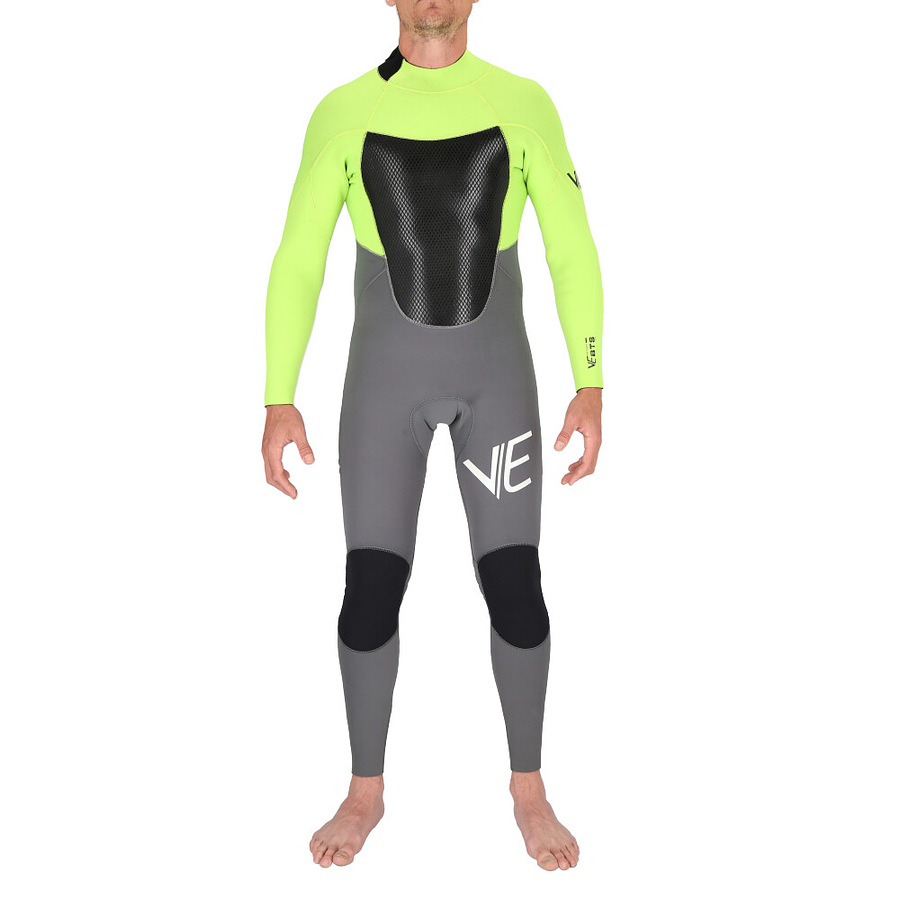 Ve Wetsuits BTS Back Zip 4/3 Green/Grey