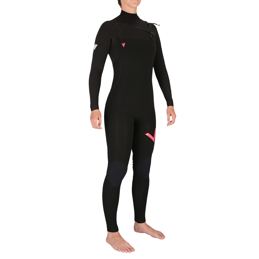 Ve Wetsuits Ningyo Pro Chest Zip 4/3 Black