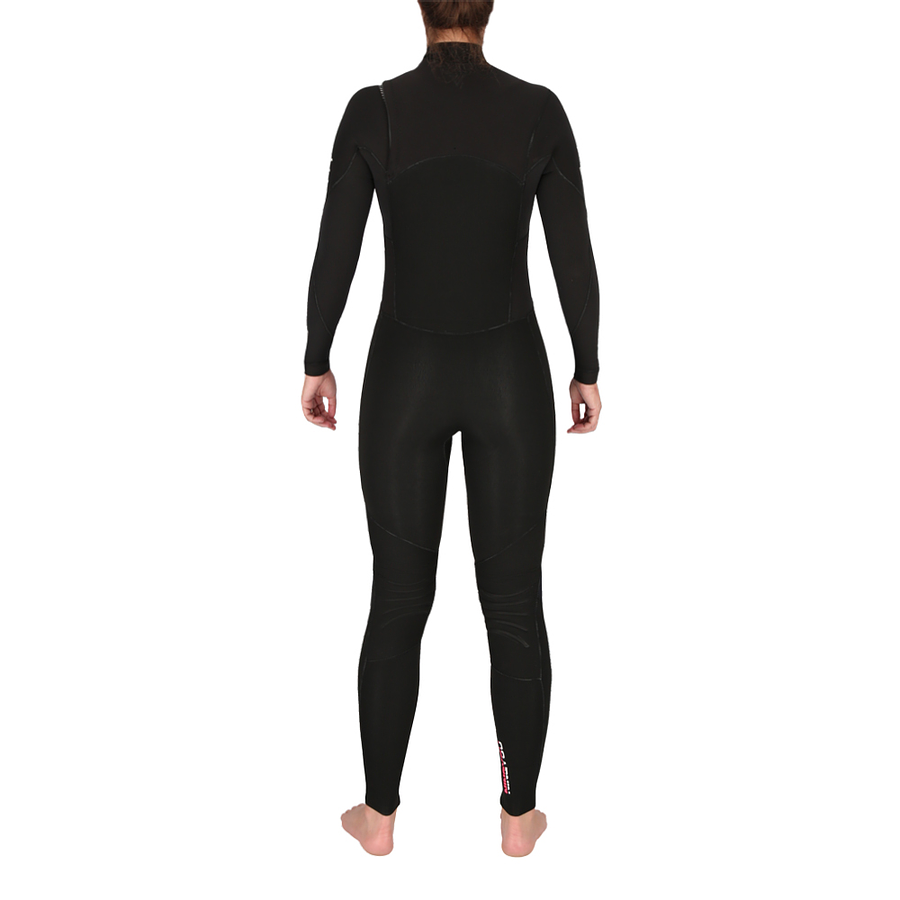 Ve Wetsuits Ningyo Pro Chest Zip 4/3 Black