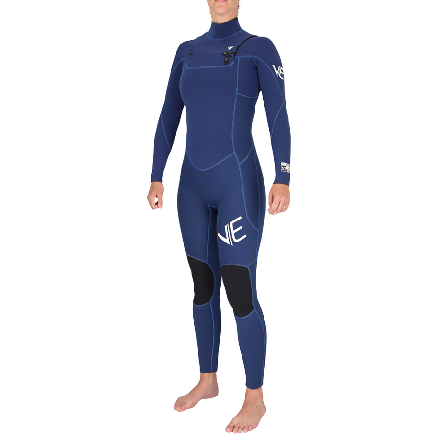 Ve Wetsuits Ningyo Pro Chest Zip 4/3 Blue