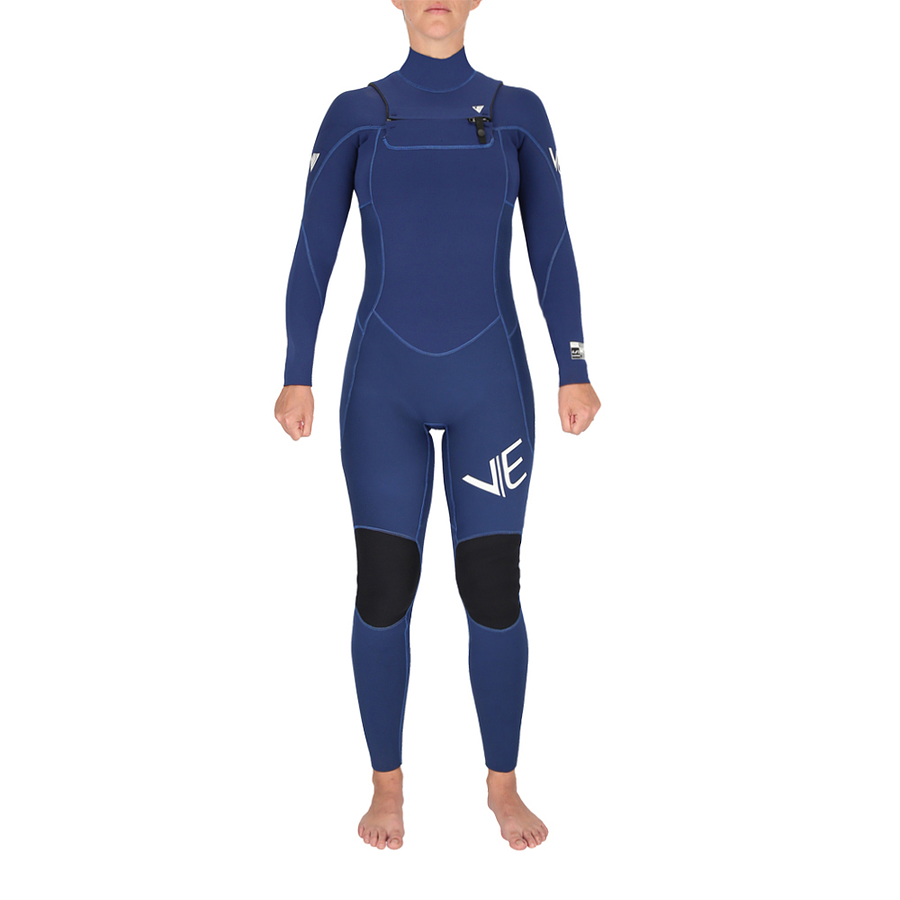 Ve Wetsuits Ningyo Pro Chest Zip 4/3 Blue