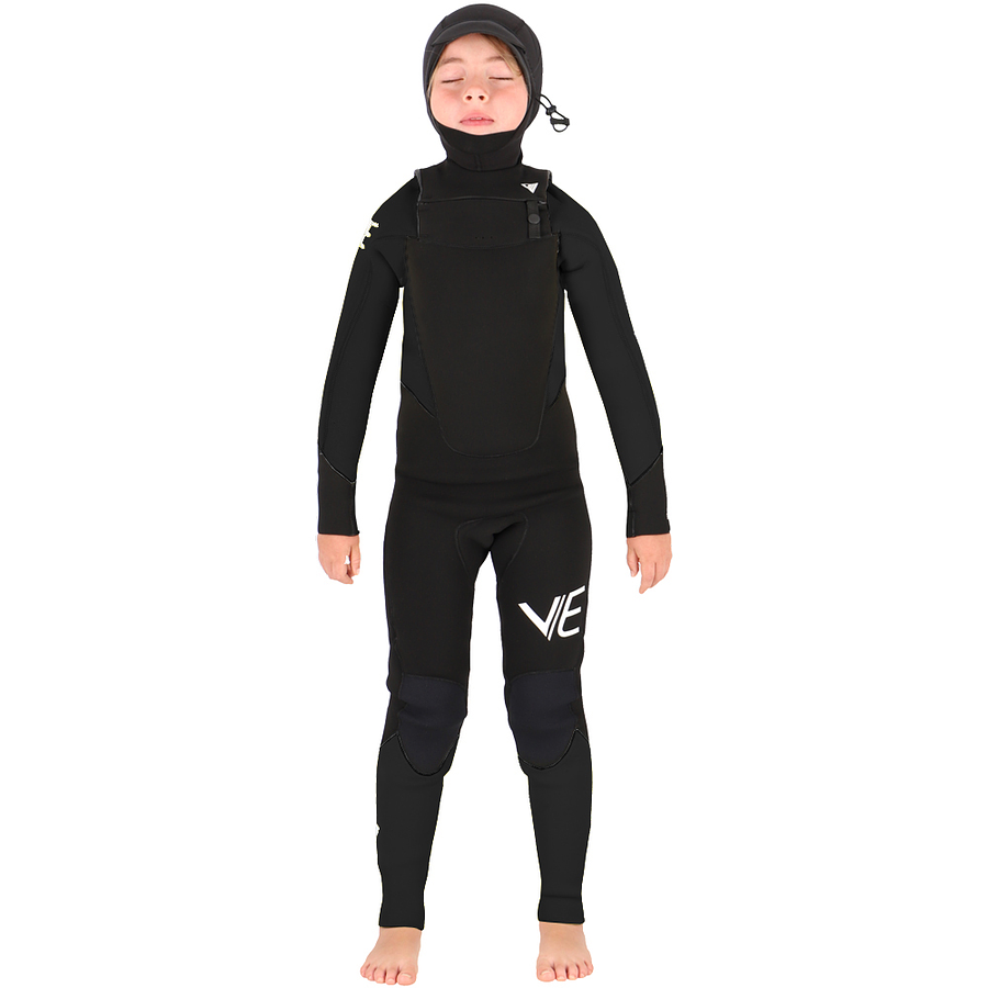 Ve Wetsuits Mizudori Kids Hooded 4/3 All Black