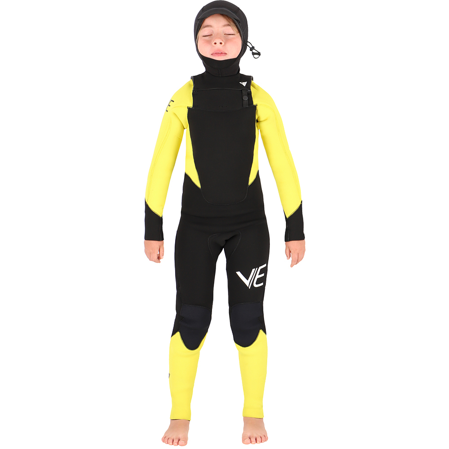 Ve Wetsuits Mizudori Kids Hooded 4/3 Black / Yellow