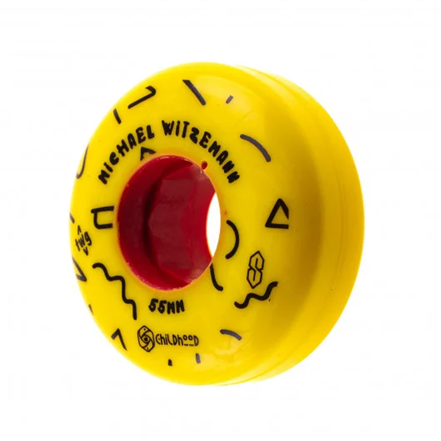 Re Red Eye Michael Witzemann 55mm/90a - Yellow Ruedas Agresivos