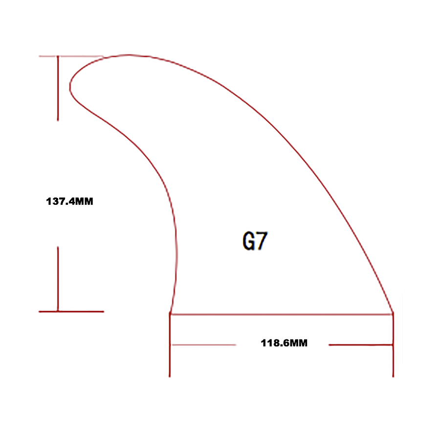 Ve Wetsuits Tri Fins Fcs G7 Panal