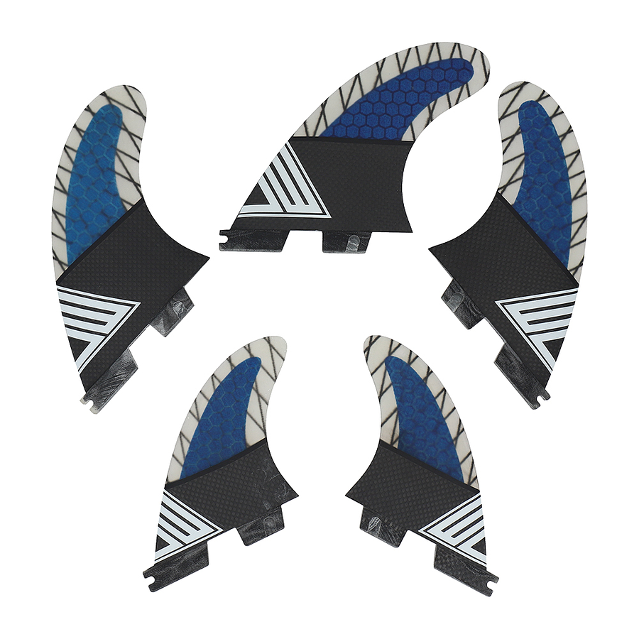 Ve Wetsuits Five Fins Fcs II G5 Carbon Black / Blue