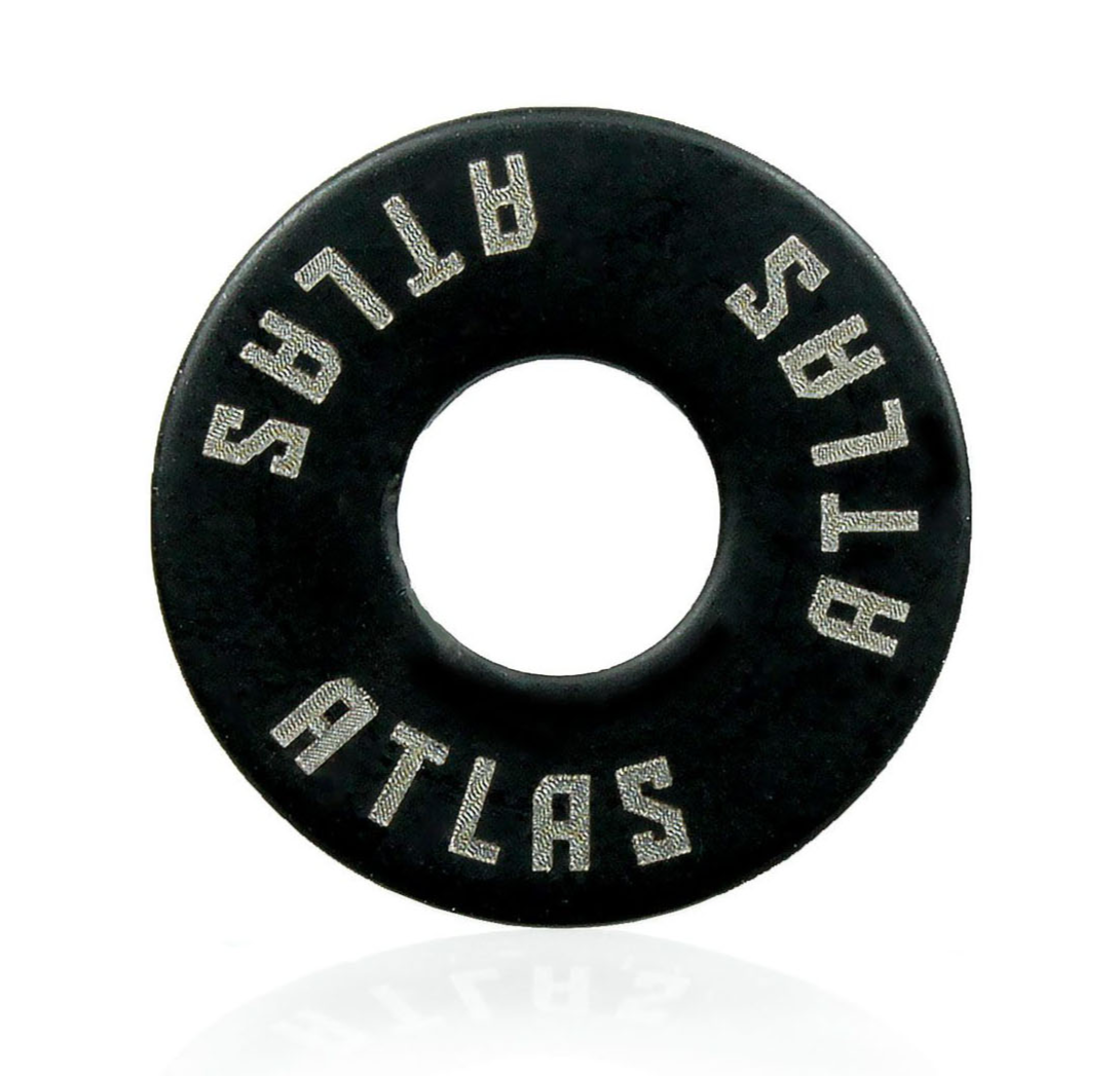 Atlas 25mm Washer Set Matte Black