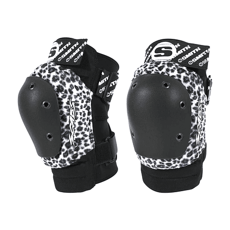 Smith Scabs - Leopard White Knee Pad - Rodilleras