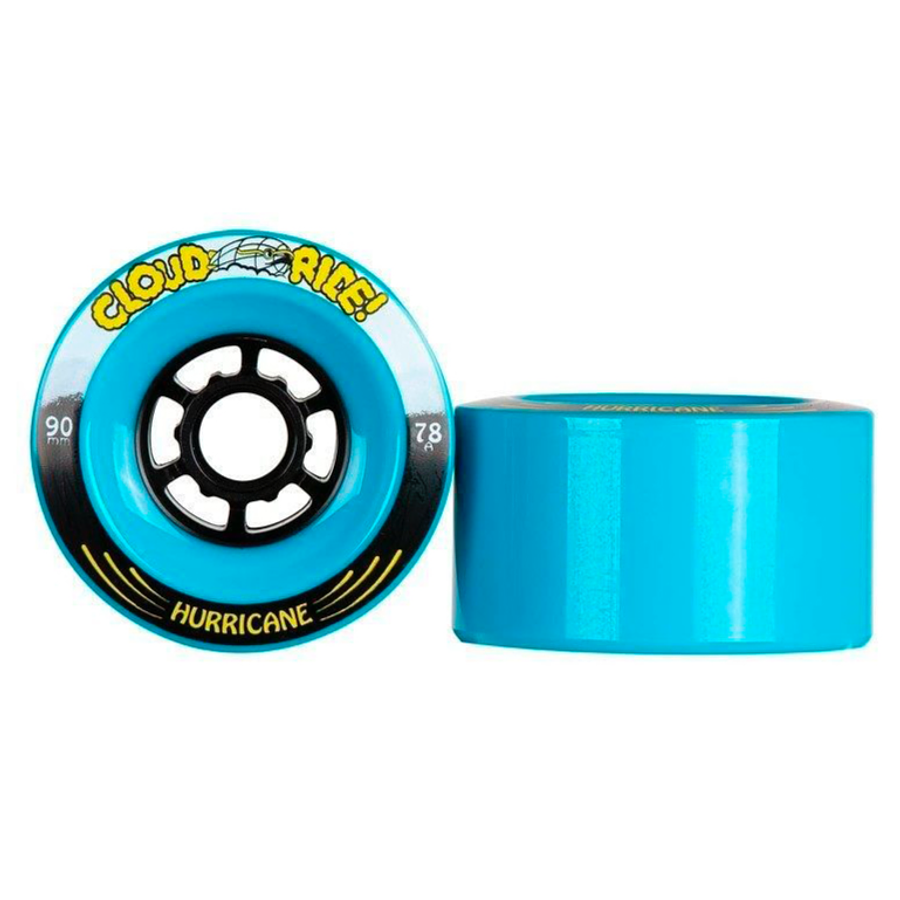 Cloud Ride 90mm Black Hurricanes Ruedas Longboards