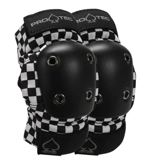 Protec Street Elbow Black Checkered Coderas