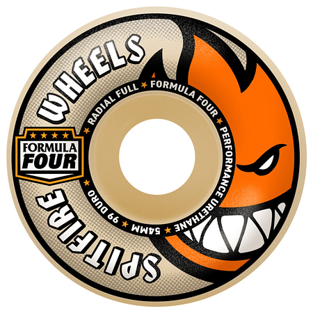 Spitfire Radial Full 58mm 99A Ruedas Skate