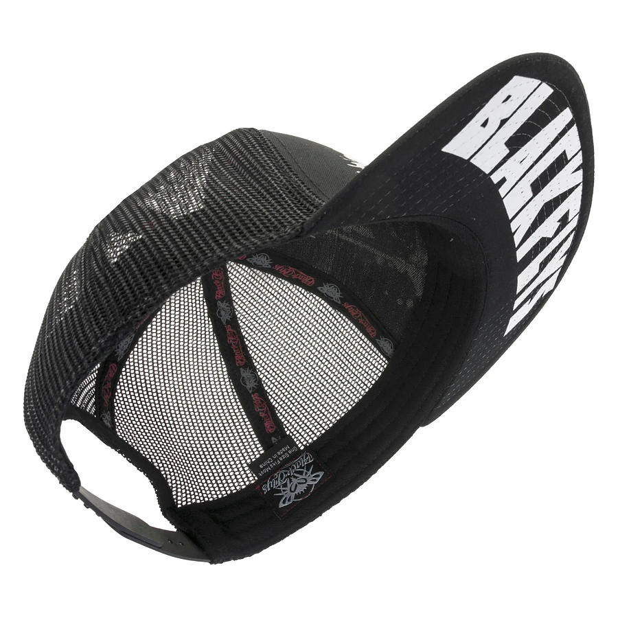 Black Flys Backyard Homie Flip-Bill Trucker