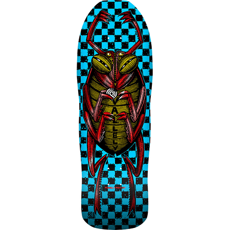 Powell Peralta Mike Vallely Bug Blue Red Foil 10 Tabla Skate